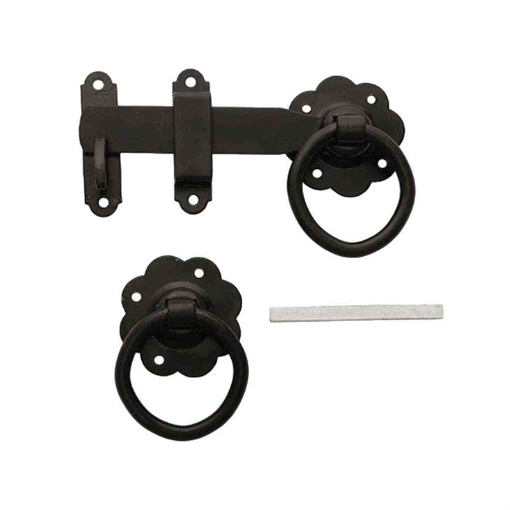 Ring Gate Catch IRGBLK/BP